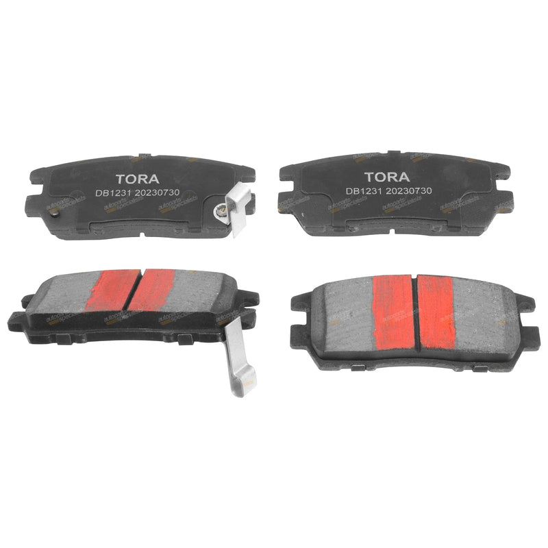 Mitsubishi Pajero NH NJ NK NL 4x4 Rear Disc Brake Pads Set (1991 - 2000)