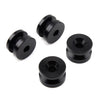 Black Motorcycle Trunk Base Plate Tail Box Pad Bracket Spacer
