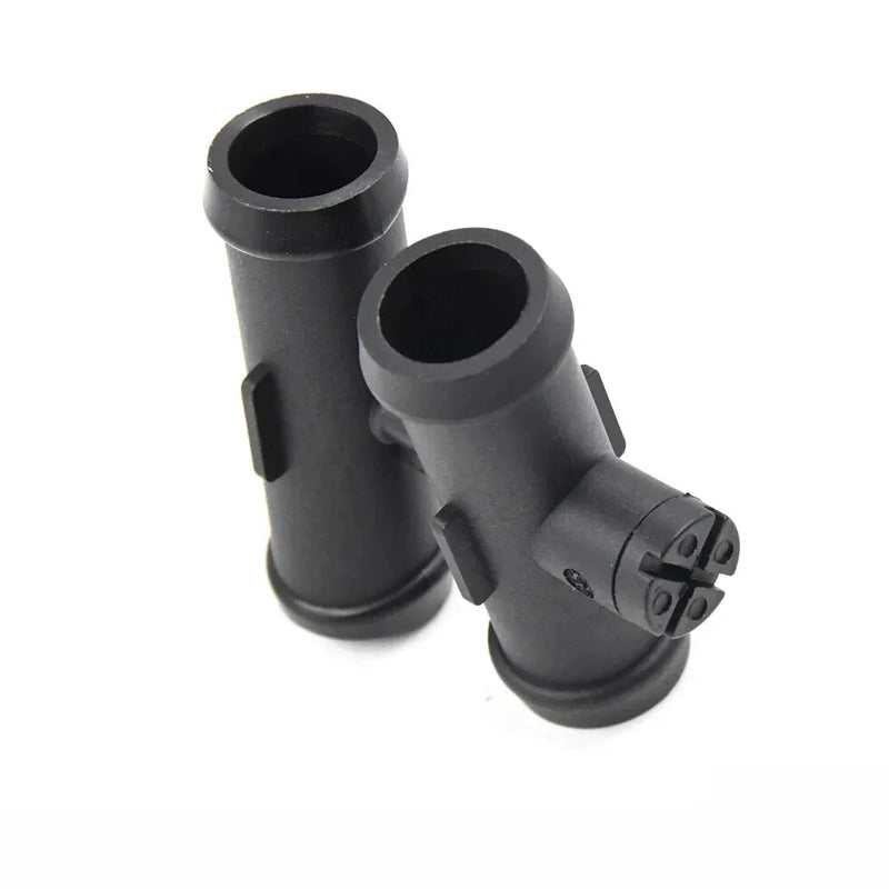 Mini R50 R52 Black ABS Coolant Water Hose Connector Pipe (2001-2006)