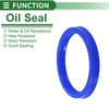 Make Model Oil Seal 55x65x8mm 5 x Rotary Shaft Seal TPU High Pressure Blue