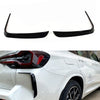 BMW X3 X3M Rear Side Spoiler Trim 1 Pair Gloss Black (2022-2024)