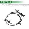 Chevrolet Malibu ABS Wheel Speed Sensor (2016-2017)
