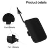 Q7 Unpainted Rear Bumper Tow Hook Eye Cover Cap (2016–2019)