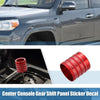 Toyota 4Runner Red Gear Shift Knob Handle Cover Trim Decal (2010-2022)