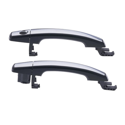 Holden Colorado Door Handle Outer 2 x Chrome Black (2012–2020)