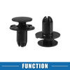 Hyundai Accent 30 x Push-Type Retainer Clips (2010-2017)