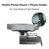 Tesla Model 3 Y Interior Modification Phone Clip Holder Mount (2017-2023)