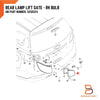 Holden Colorado 7, Trailblazer Rear RH Tail Lamp Light (2012-2022)