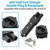 Yamaha G19 G22 Golf Cart Charger Handle Plug & Receptacle (48V)