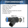 Hyundai Santa (2007-2009) - 6 Pcs Black Fuel Injector 3.3L