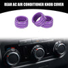 Dodge Durango (2011-2020) - 3 x Pcs Rear AC Heat Temp Climate Switch Knob Cover