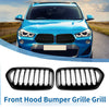 BMW X2 F39 (2017-2023) Gloss Black Front Upper Bumper Grille
