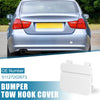 BMW 3 Series E90 E91 White Rear Tow Hook Cover (2009 - 2012)