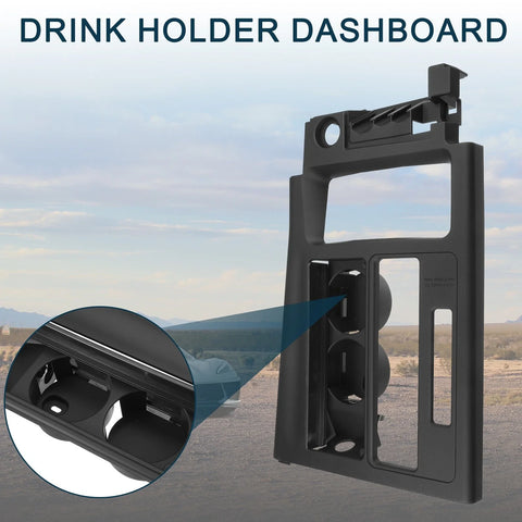 Chevrolet Corvette Drink Holder Black Cup Holder