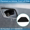 BMW 528i Washer Nozzle Cover Cap Front Left (2011-2016)
