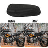 Seat Cover / 96x56cm / Anti Slip 3D Mesh Fabric Seat Breathable Black