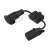 Vehicles 13-Pin Trailer Light Converter 7-Way Connector