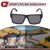 Motorcycle Riding Goggles Deep Gray Lens Black Frame Tri-acetel Cellulose UV400