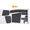 3 Series E46 3D Carbon Fiber Interior Dash Wrap Trim Stickers (1998–2005)