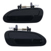 Honda Accord CG CK Door Handle Outer 2 x Set Black (1998–2003)