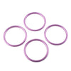 Audi A1 S1 2010-2018 Purple 4x Air Condition Vent Outlet Trim Rings