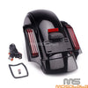 Harley Touring Street Glide FLHX CVO Style LED Rear Fender System (2014-2022)