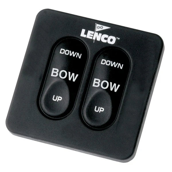 Single Actuator 12 / 24 Volt Lenco Trim Tab Switch Kit Standard Integrated