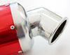 150cc 250cc PIT Quad Dirt Bike ATV 460mm RED Alloy Exhaust Muffler + Clamp