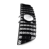 Benz ML Class W164 GTR Style Front Bumper Hood Diamond Grille (2009-2012)
