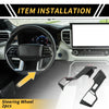 Toyota Tacoma Carbon Fiber Steering Wheel Cover Trims (2016-2023)