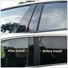 Honda Accord (2018-2020) Black Pillar Post Door Window Trim Covers