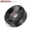Chevrolet Ford GMC Accessory Drive Belt Idler Pulley