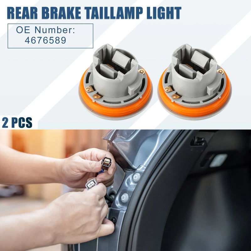Chrysler Town & Country Set  Rear Brake Taillamp Light Bulb Sockets
