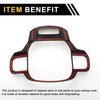 Ford F-150 2021-2024 Carbon Fiber Pattern 1 Set Steering Wheel Cover Trim