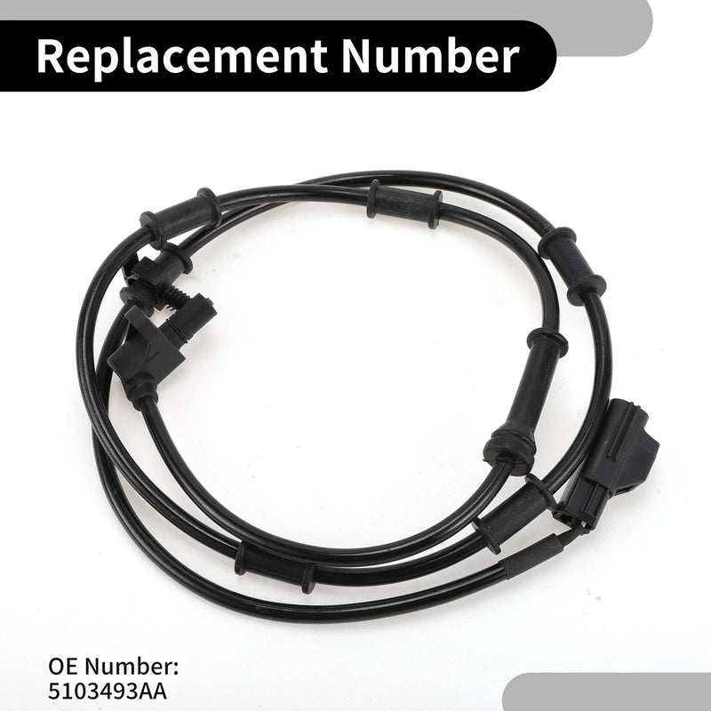 Dodge Ram 2500 Pickup ABS Sensor Front Left/Right (2010-2018)