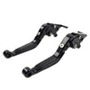 BMW C600 SPORT C650GT CNC Black Extendable Brake Clutch Levers (11-17)