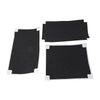 BMW R1200GS R1250GS 3 x PVC Leather Side Top Rear Case Pad Covers (2013-2023)