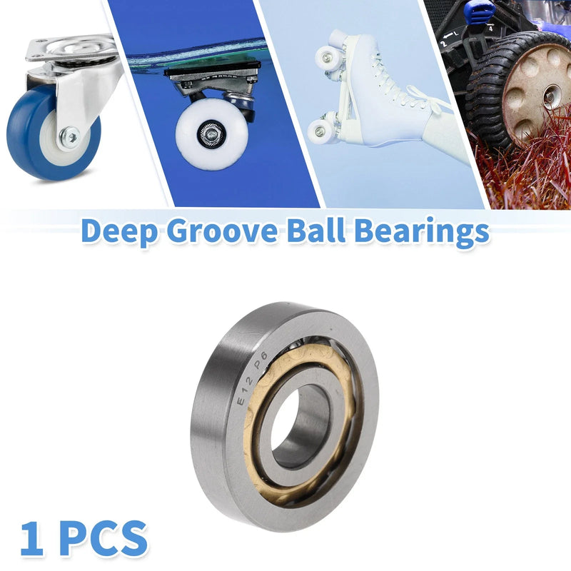 Scooter Skateboard Wheel Deep Groove Ball Bearings 12x32x7mm