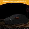 Peugeot 208 Black (190T-PU) Waterproof Car Cover (2012-2023)
