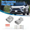 Toyota 1 x 3 Pin TS Alternator Connector Male and Female Adapter