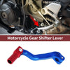 Bosuer M4 Blue Lever Red Head Folding Gear Shifter Lever