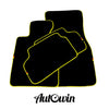 BMW X6 Series G06 SUV AutoWin Black Floor Mats (2020-2024)