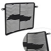 YAMAHA FJR1300 Radiator Grille Cover Black (2006-2018)