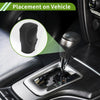 Honda Civic Car Gear Shift Knob Cover 1 Pc Black Grey Faux Leather (2022-2024)
