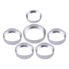 Ford F150 6x Air Condition Audio Switch Knob Trim Rings (2016-2018)