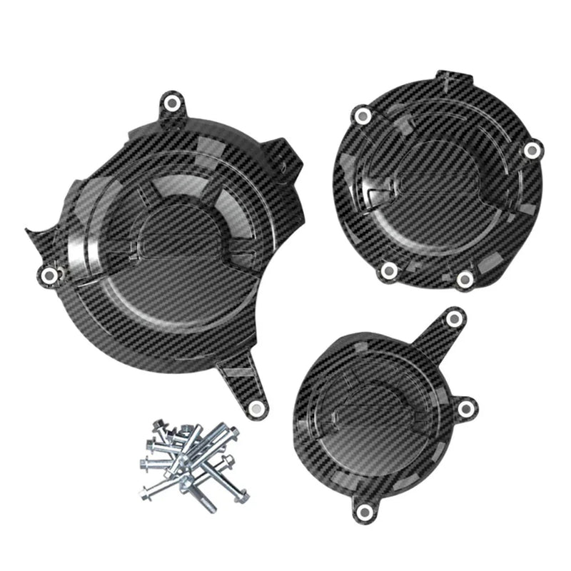 Honda CB1000R Carbon Fiber Engine Cover Protector Set (2018-2023)
