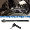 Dodge Ram 1500 4 x Front Inner Outer Tie Rod End Link Kit (2002-2005)