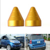 SUV Car Front Rear Bumpers Universal Fit Bump Protector Spike Guards Gold