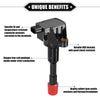 Honda Civic L4 1.3L 4pcs Ignition Coils (2003-2010)