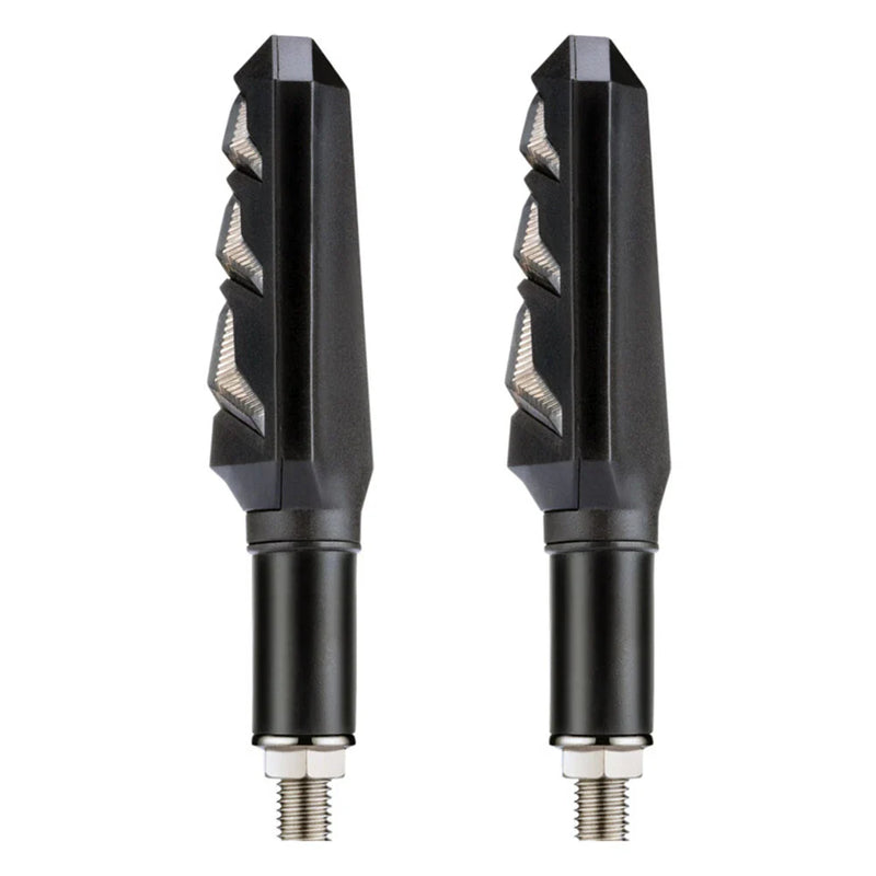 Motorcycle Tail Brake Lamp LED Turn Signal Amber Blinker Lights
